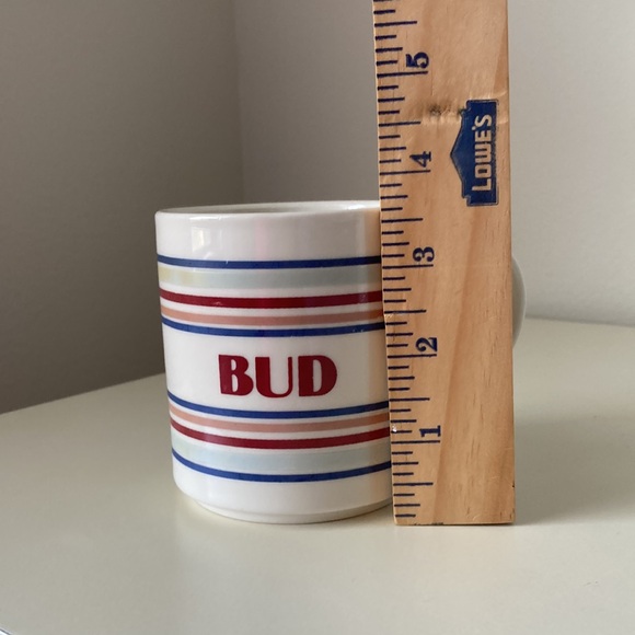 Vintage Mount Clemens Pottery Mug Bud Name mug Stripes coffee tea - Picture 9 of 10